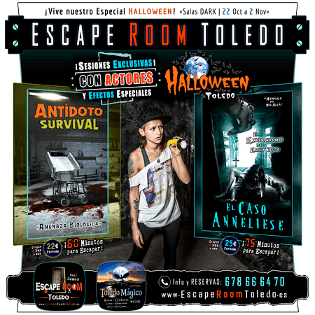 Juegos Escape Room Terror Toledo