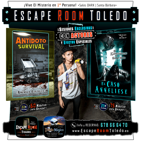 Juegos Escape Room Terror Toledo